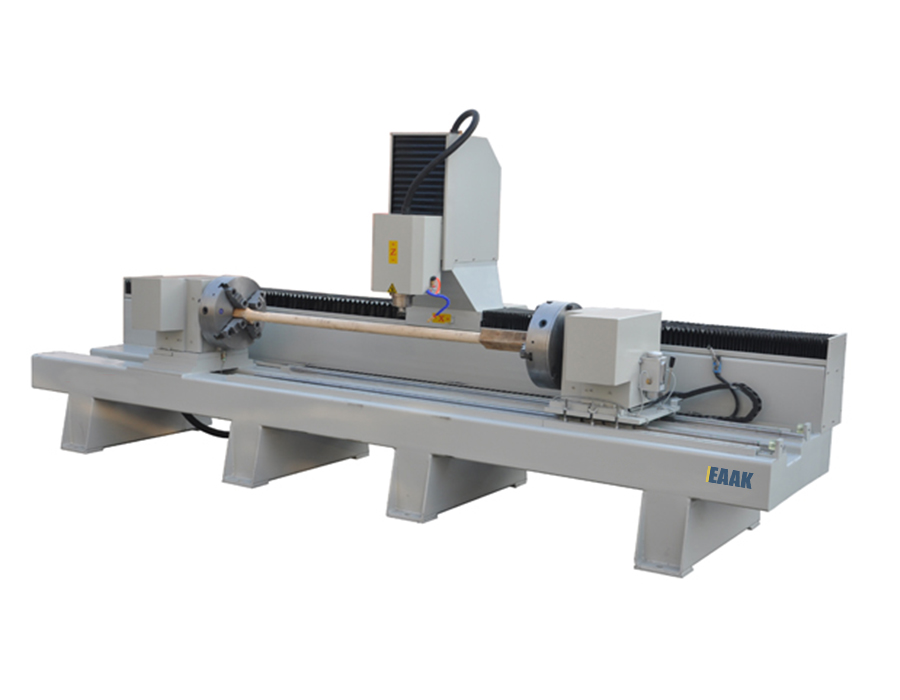 Wood cylinder engraving machine