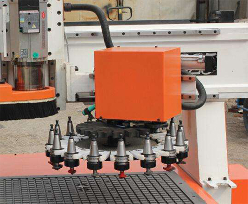 What auto tool change methods are used in cnc router machine?